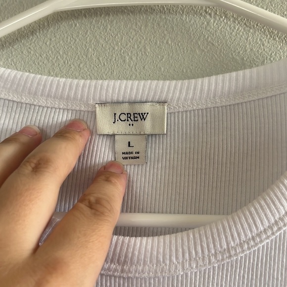 J. Crew Factory High-Neck Ribbed Tank Top - Picture 6 of 9